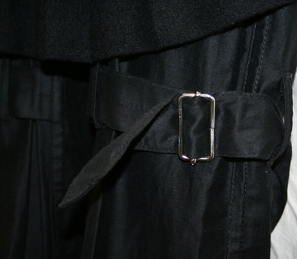 Trousers, Vivienne Westwood (British, 1941–2022), a) cotton, metal; b,c) wool, British