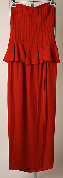 Evening ensemble, Valentino S.p.A. (Italian, founded 1959), silk, Italian