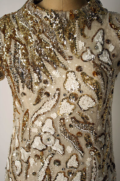 Evening dress, Valentino S.p.A. (Italian, founded 1959), silk, plastic, Italian