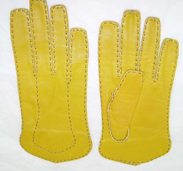 Gloves, Bonnie Cashin (American, Oakland, California 1908–2000 New York), leather, American 