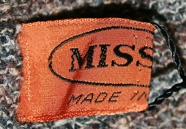 Ensemble, Missoni (Italian, founded 1953), rubber, synthetic fiber, acrylic, wool, cotton, Italian