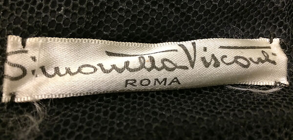 Evening dress, Simonetta (Italian, born 1922), silk, wool, Italian