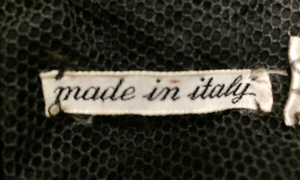 Evening dress, Simonetta (Italian, born 1922), silk, wool, Italian