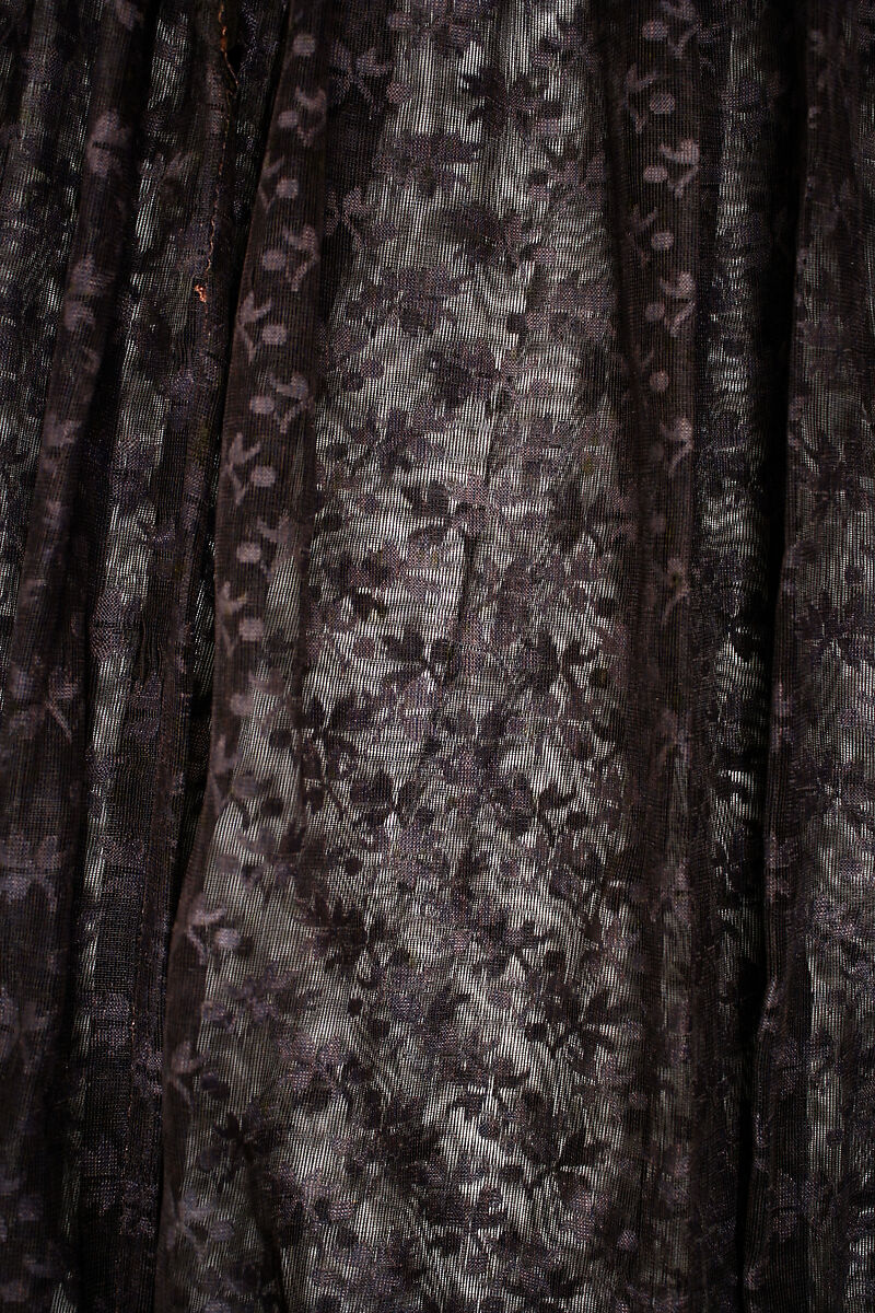 Dress, silk, American