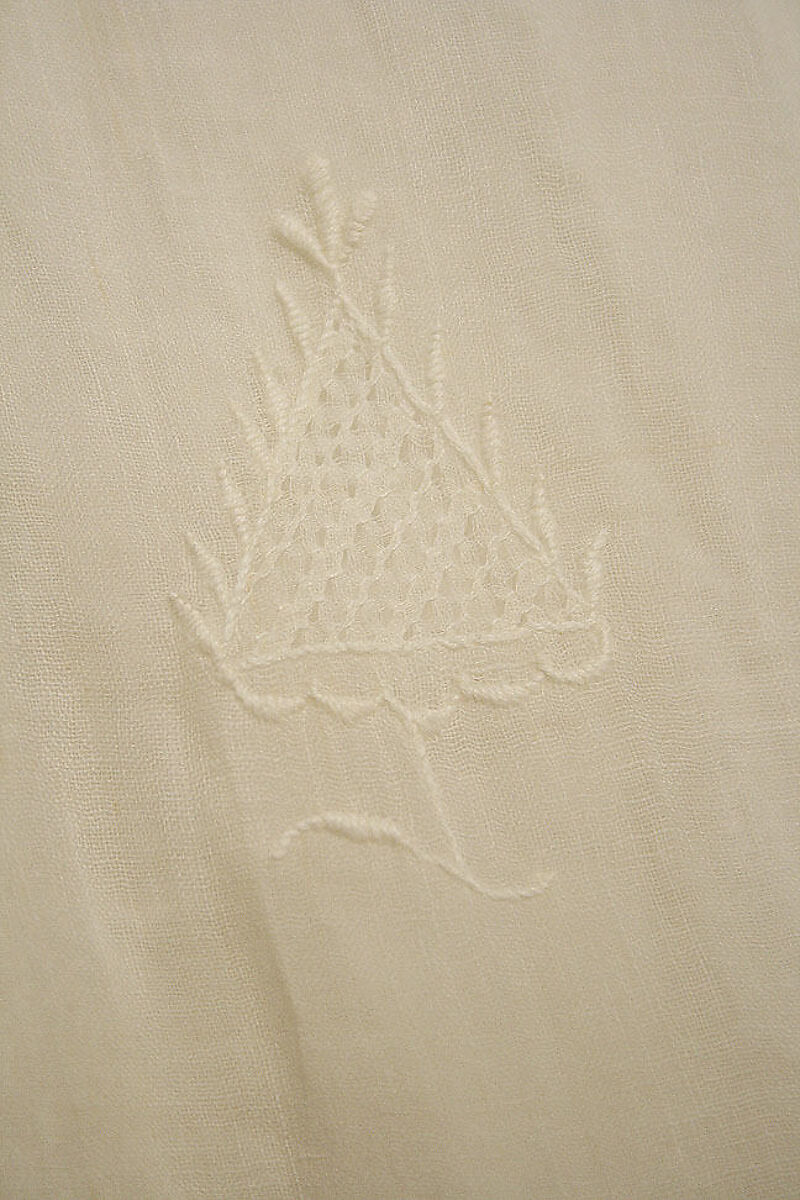 Dress, cotton, American