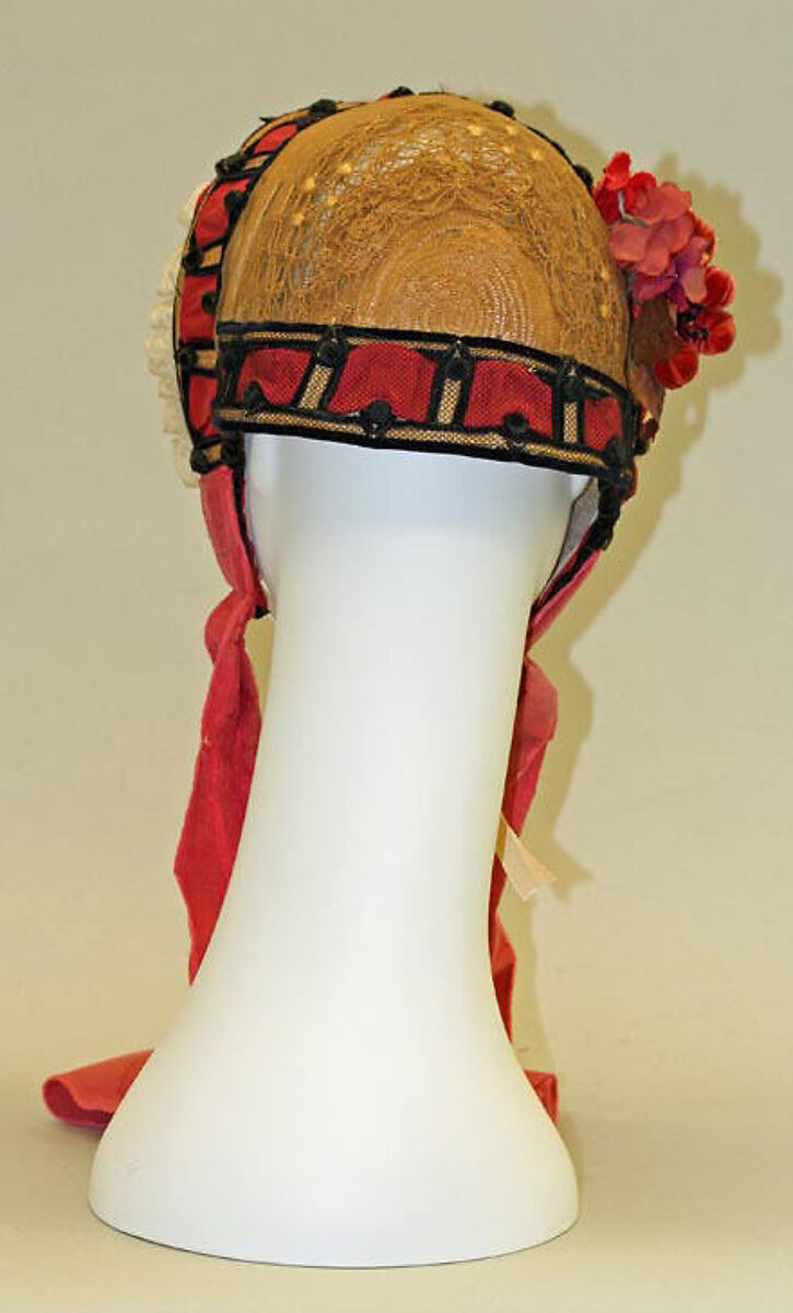 Bonnet, straw, American