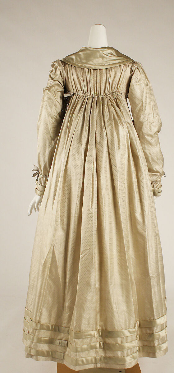 Dress, silk, American