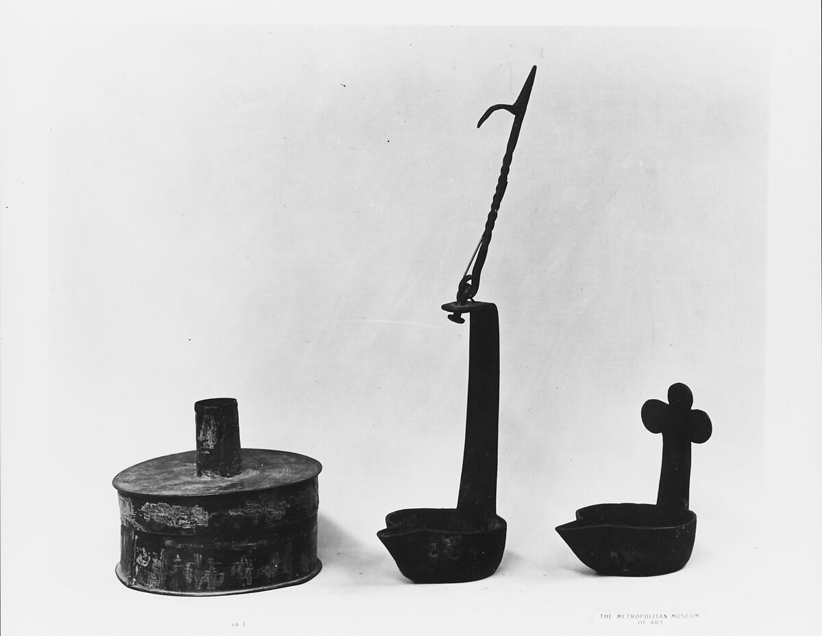 Lamp, Iron, American 