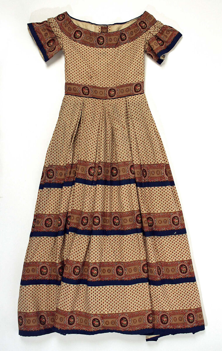 Dress, wool, American 