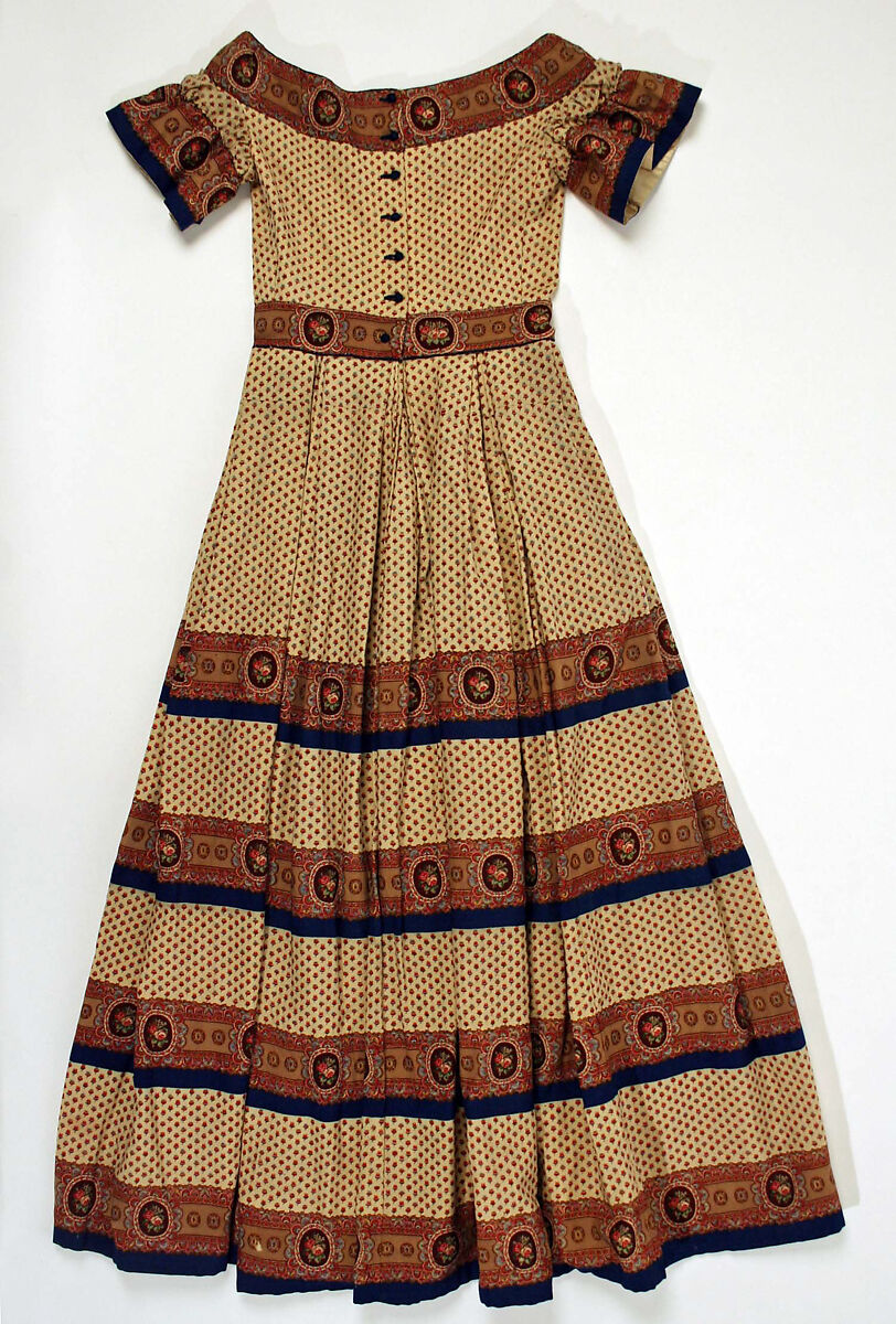 Dress, wool, American