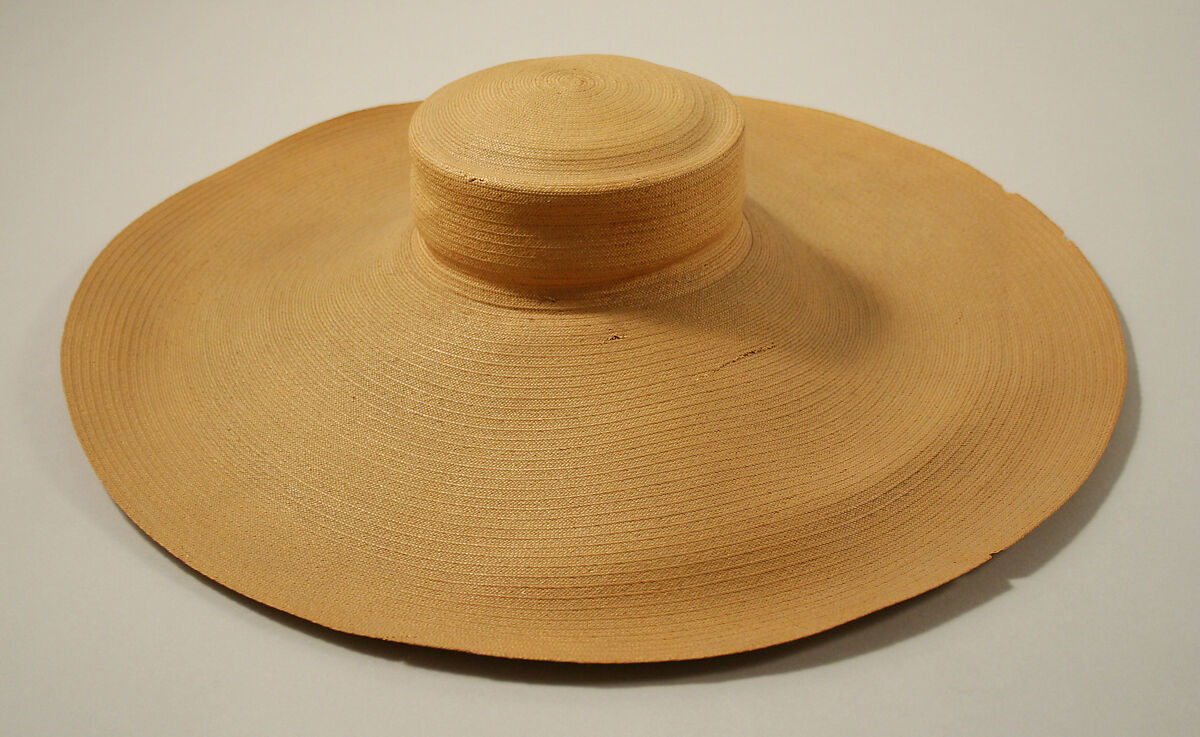 Hat, straw, American 
