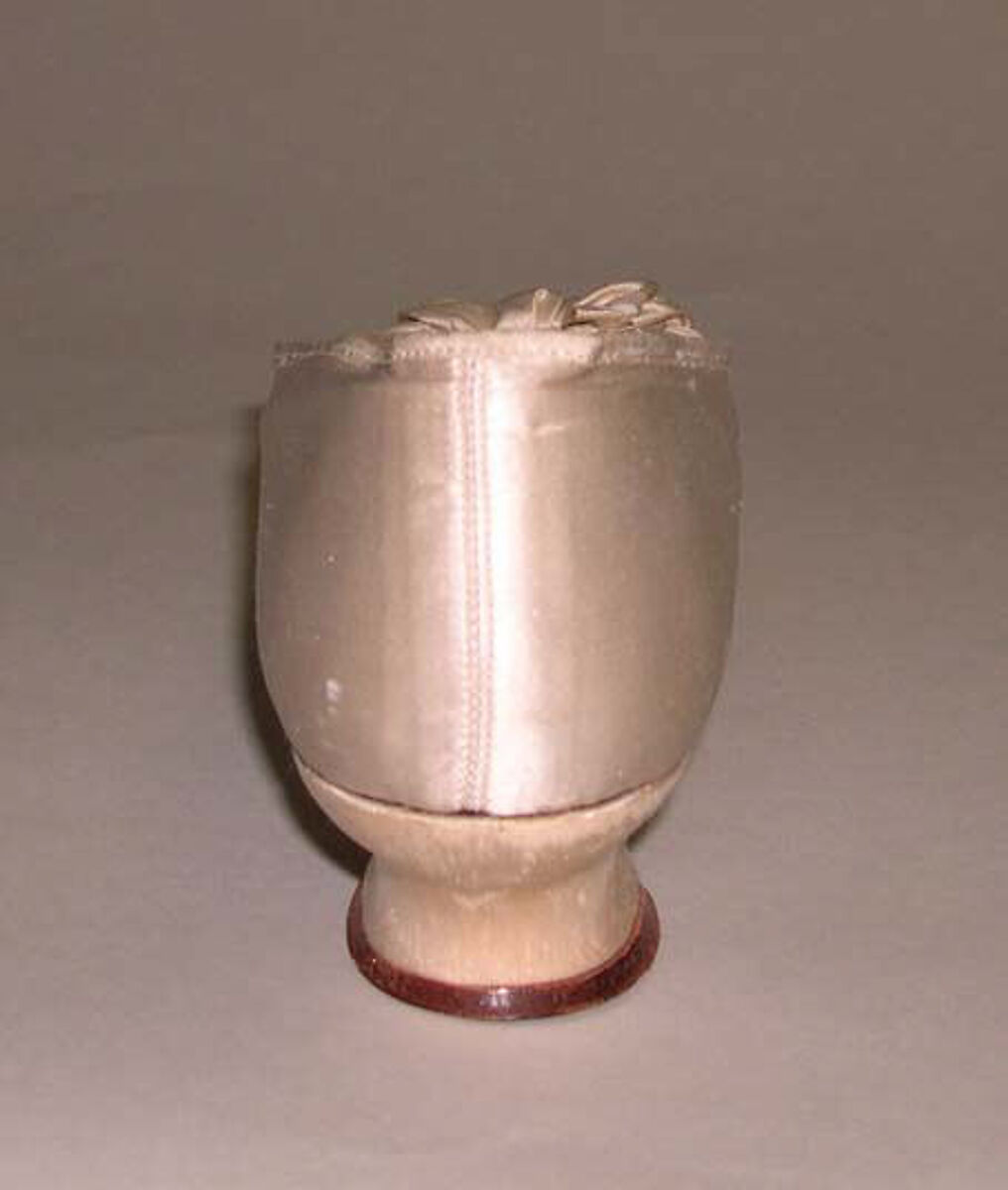 Slippers, silk, American