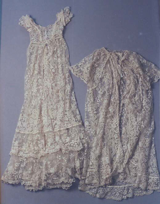 Christening ensemble, [no medium available], Belgian