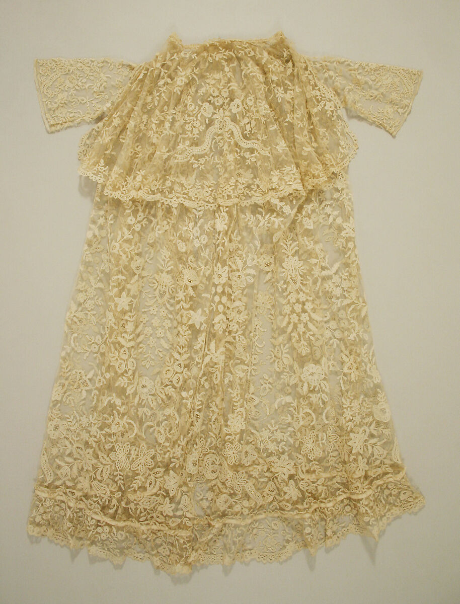 Christening ensemble, [no medium available], Belgian