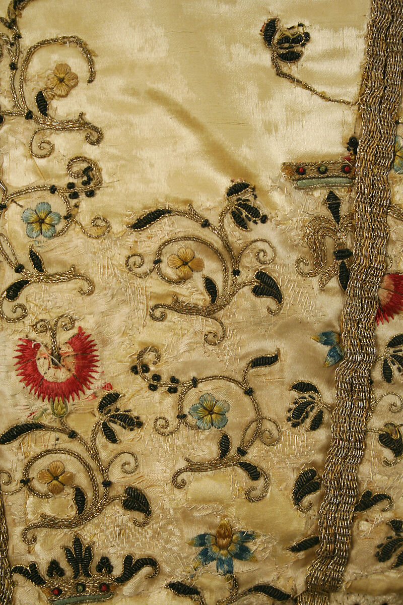 Doublet, silk, European, Eastern