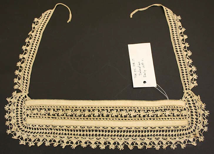 Collar, linen, Croatian 