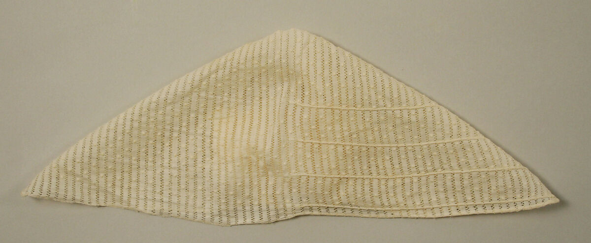 Cap, linen, British
