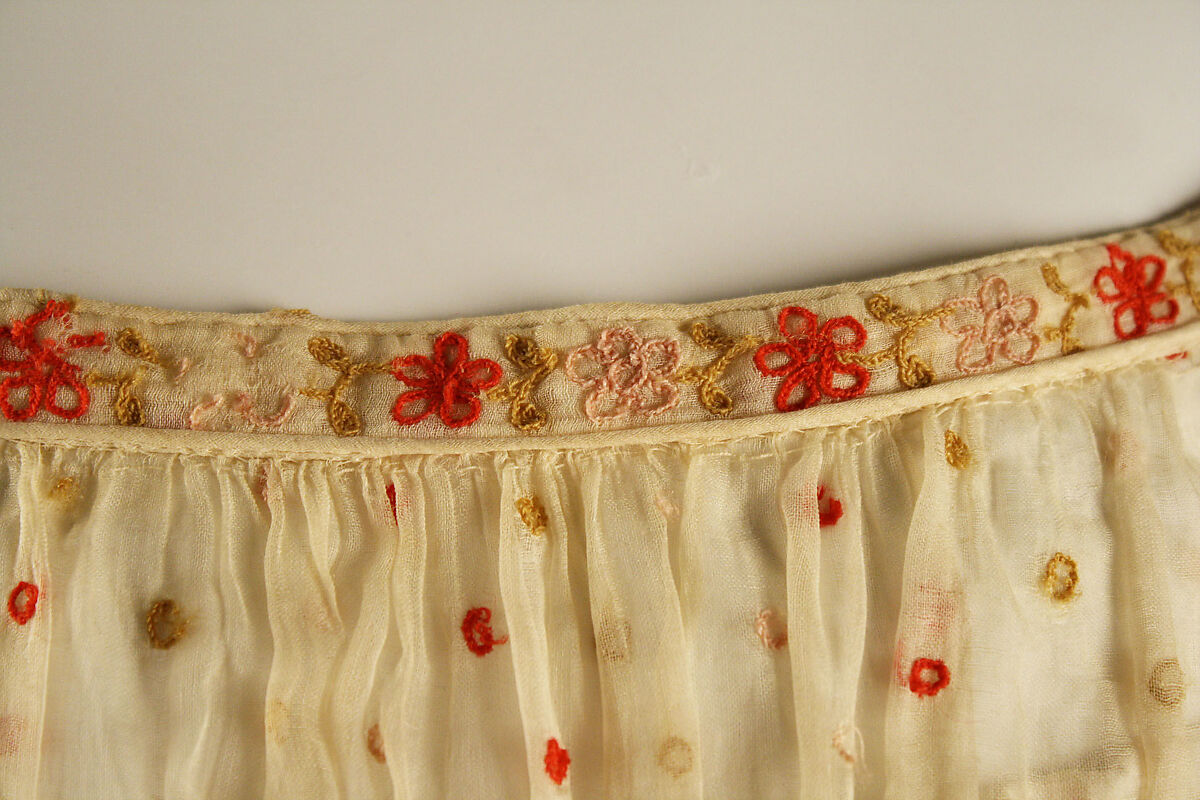 Dress, cotton, British