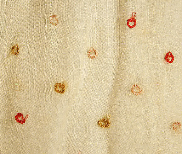 Dress, cotton, British