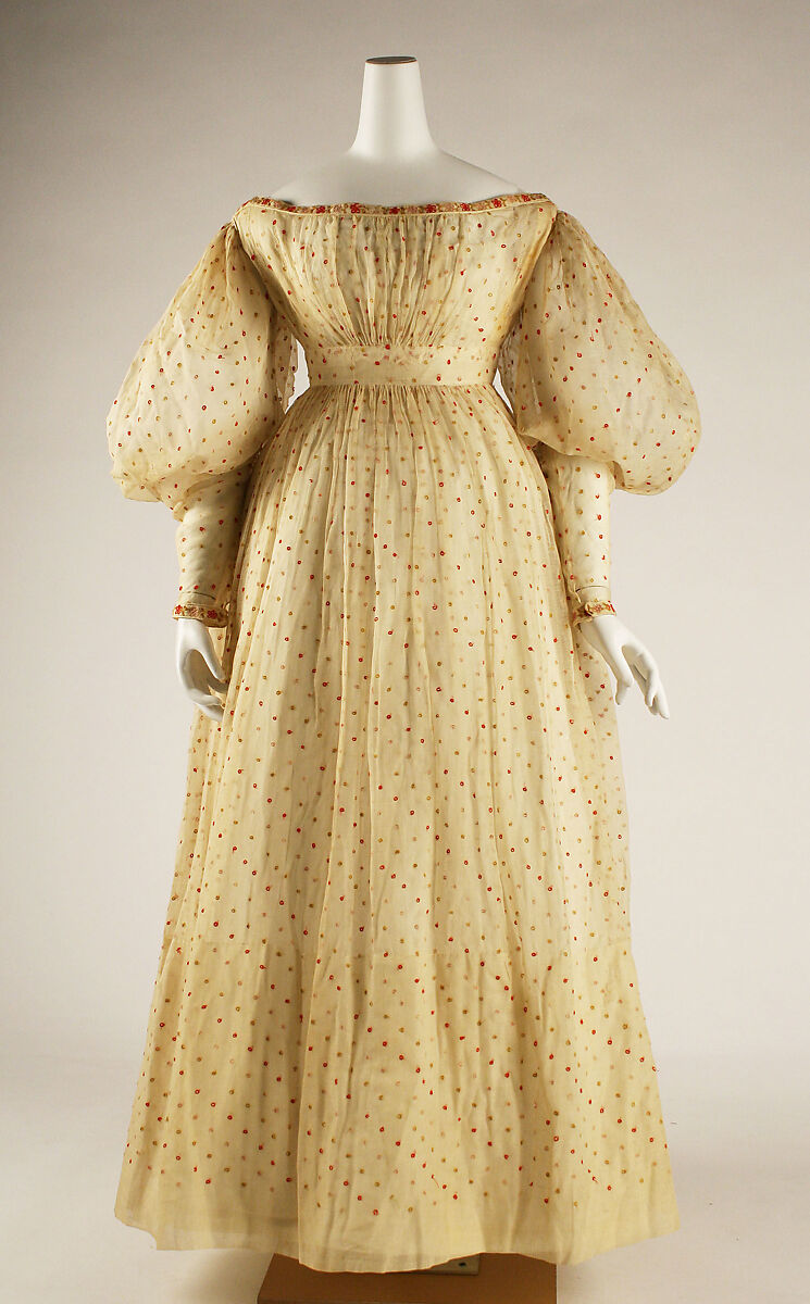 Dress, cotton, British 