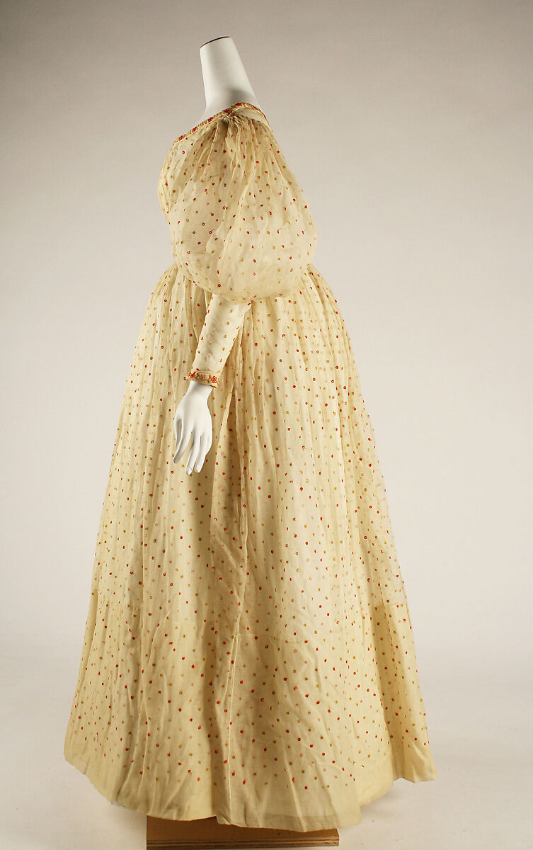 Dress, cotton, British