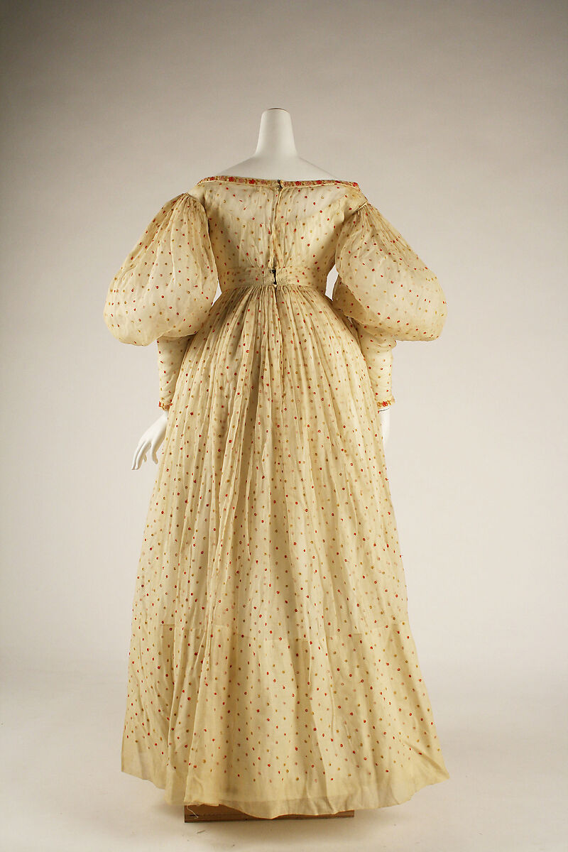 Dress, cotton, British