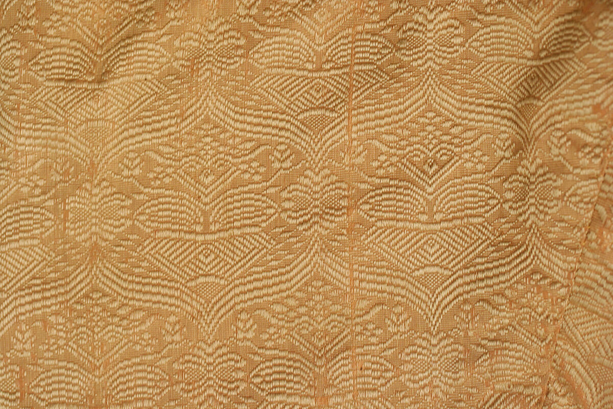 Bodice, silk, British