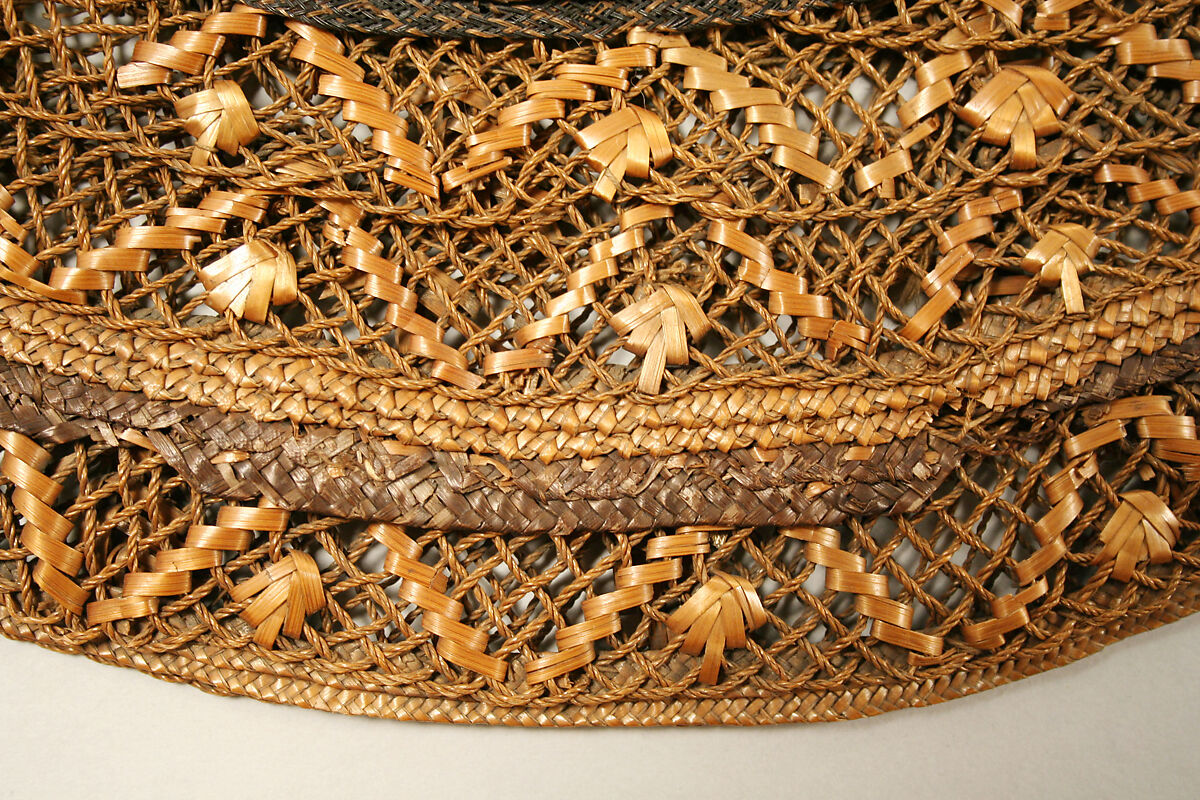 Hat, straw, probably British