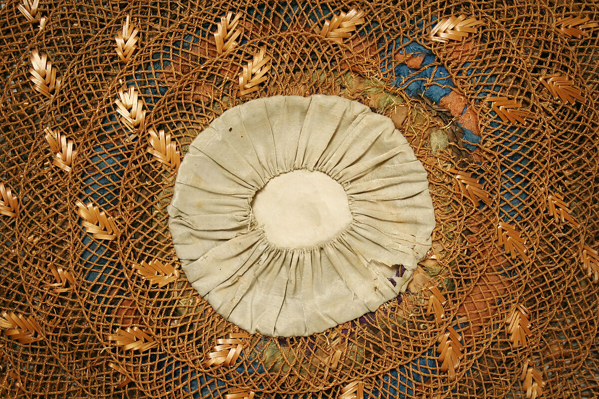 Hat, straw, probably British