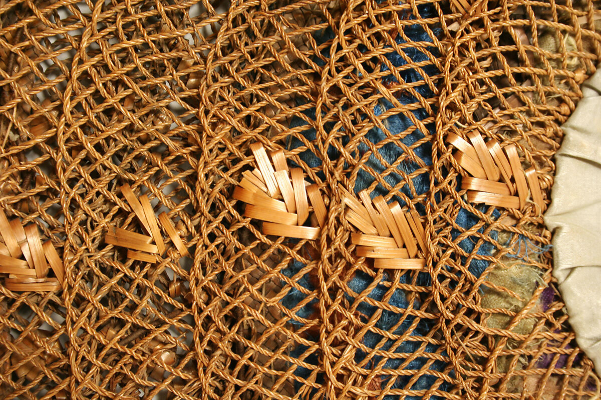 Hat, straw, probably British