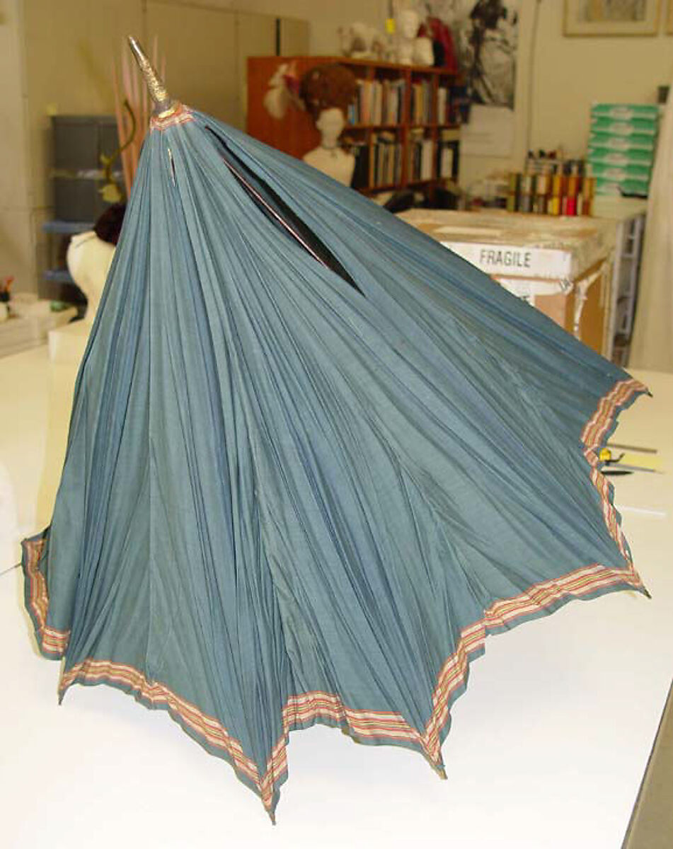 Umbrella, silk, metal, British 