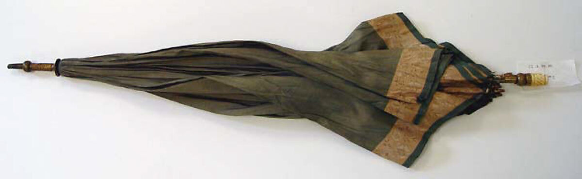 Umbrella, silk, metal, British