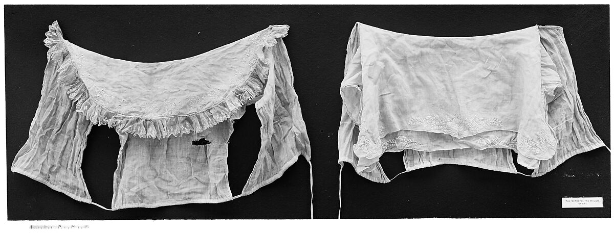 Chemisette, cotton, French