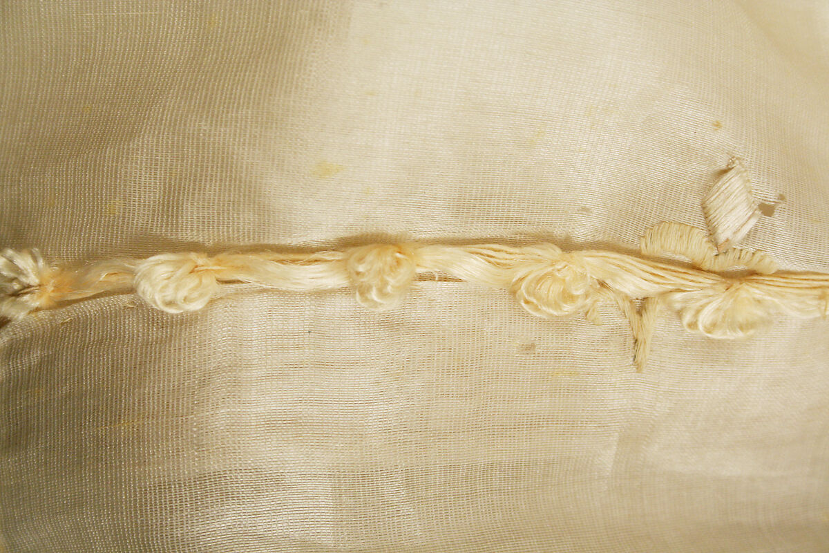 Dress, silk, piña, French