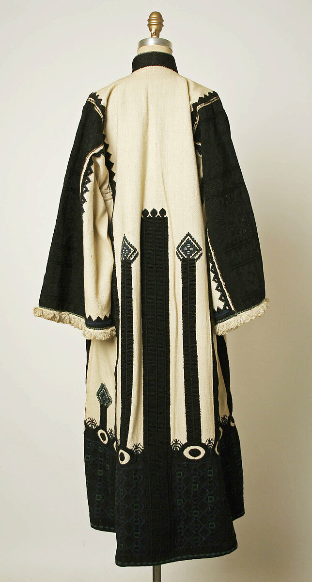 Wedding dress, cotton, wool