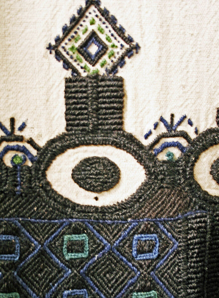 Wedding dress, cotton, wool