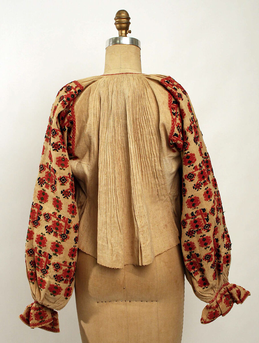 Ensemble, linen, European, Eastern