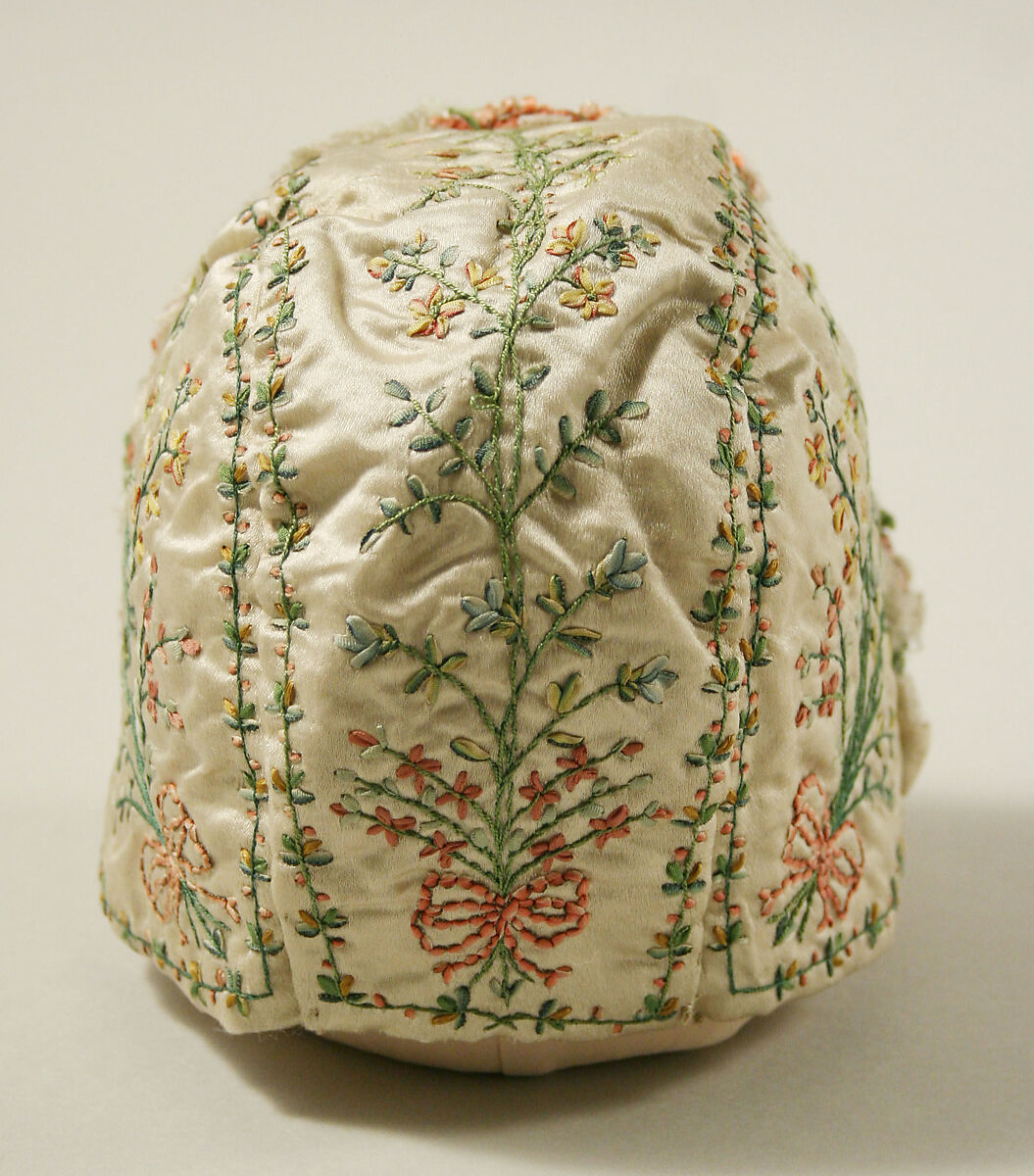 Cap, silk, French