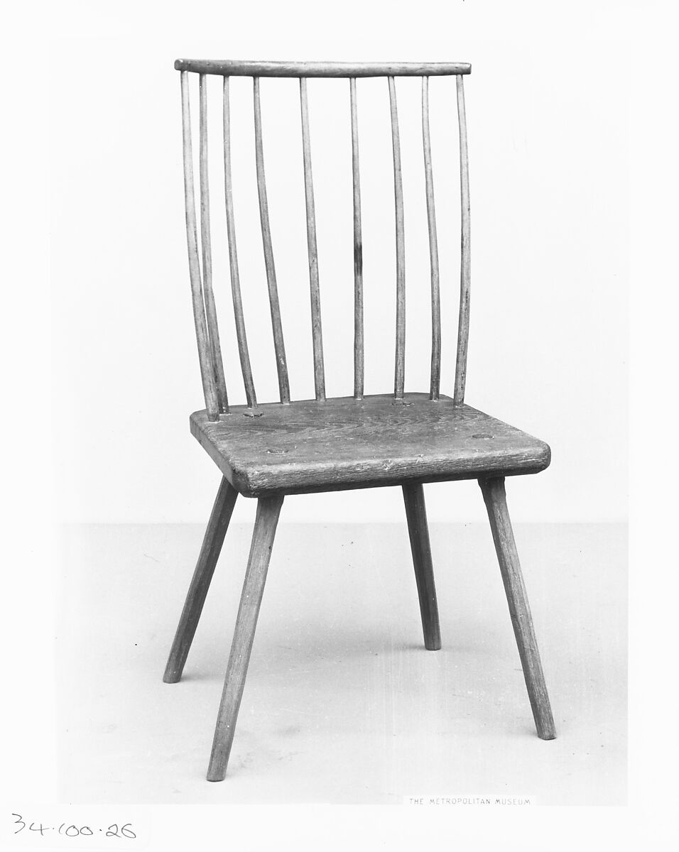 Side Chair, Ash, pine, American 