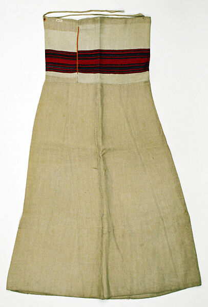 Ensemble, a,c,d) cotton b) linen c), European, Eastern