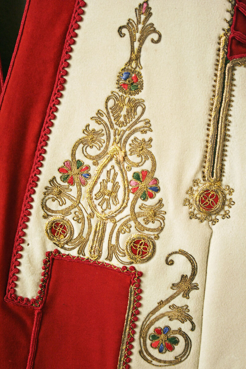 Jacket, cotton, silk, Greek