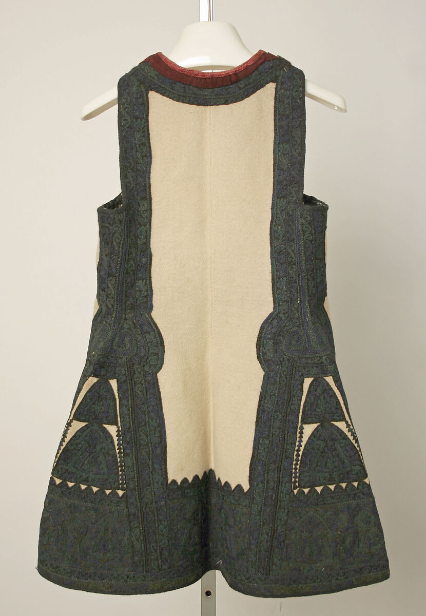 Jacket, wool, silk, Greek