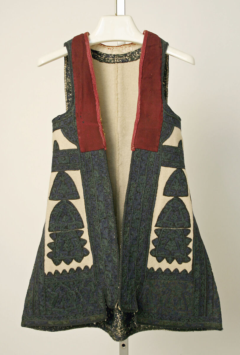 Jacket, wool, silk, Greek 