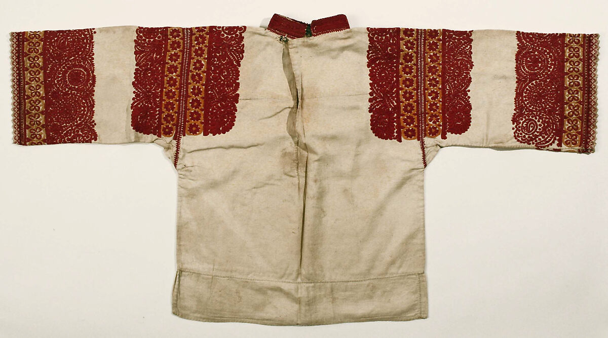 Shirt, linen, Hungarian 