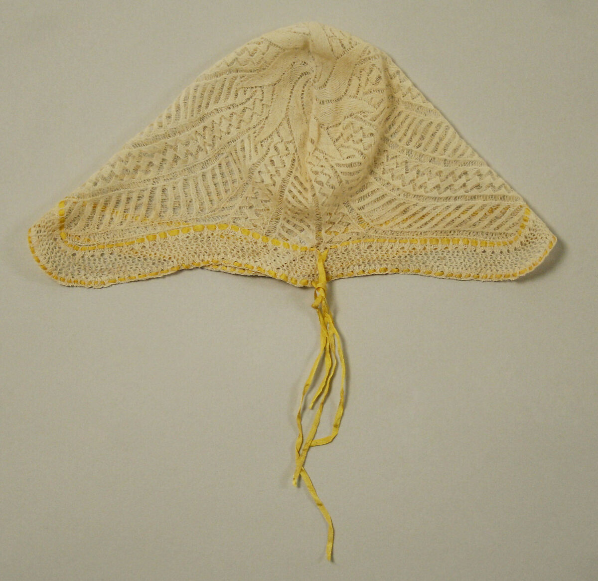 Cap, cotton, probably German