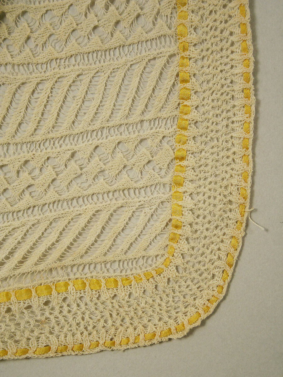 Cap, cotton, probably German