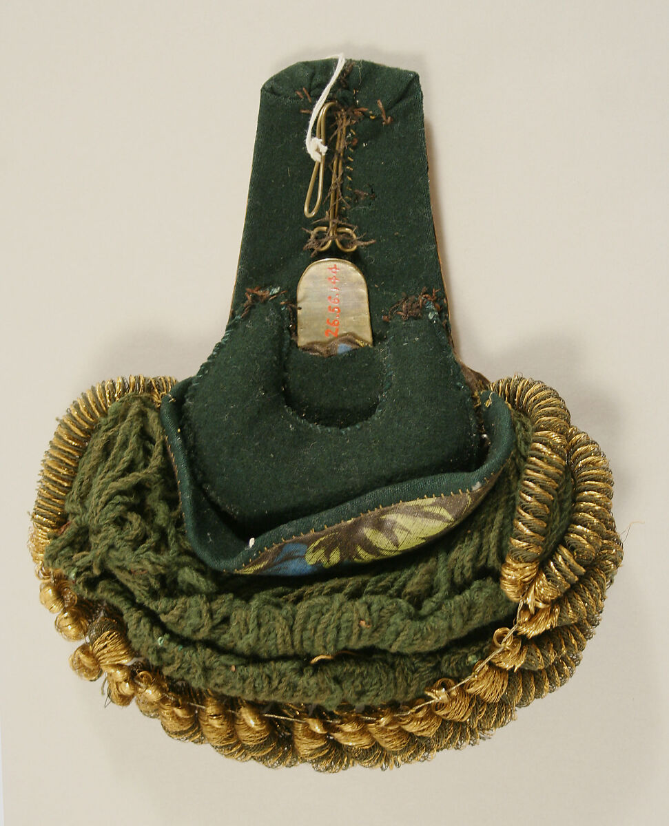 Epaulets, wool, metal, Italian
