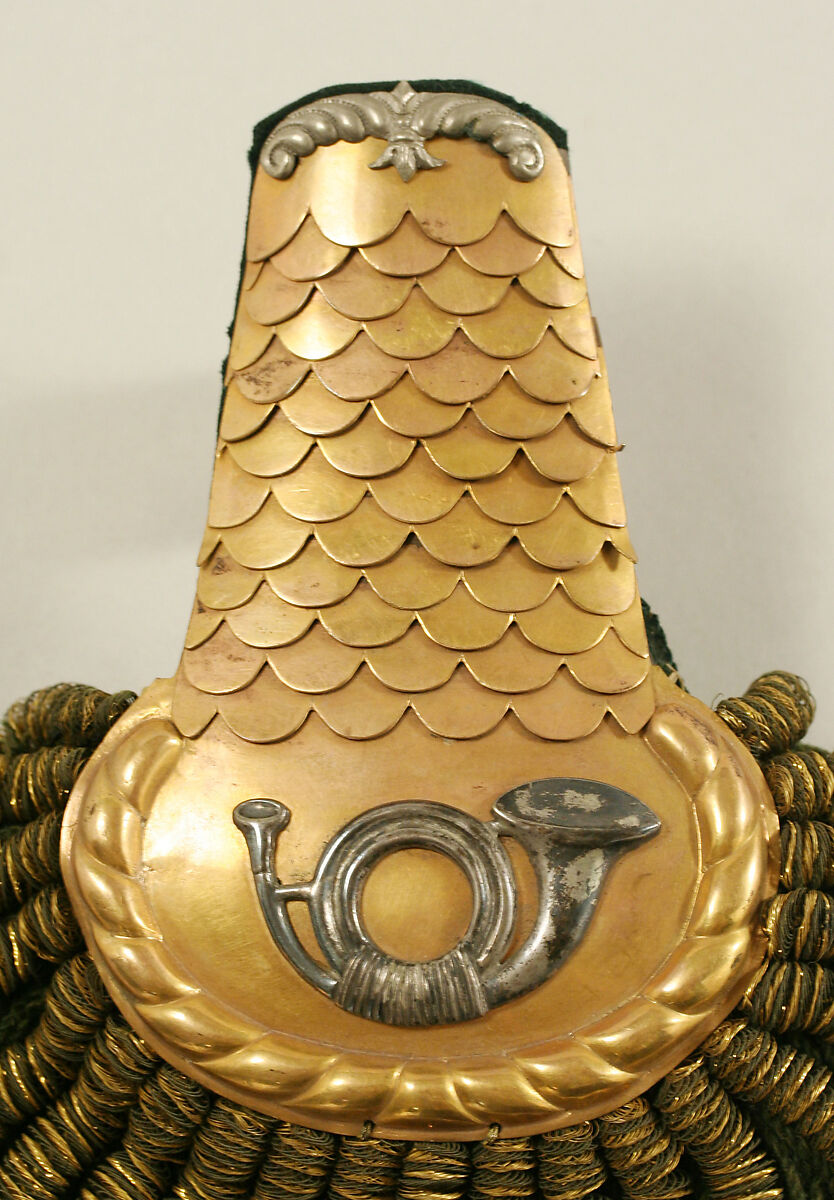 Epaulets, wool, metal, Italian