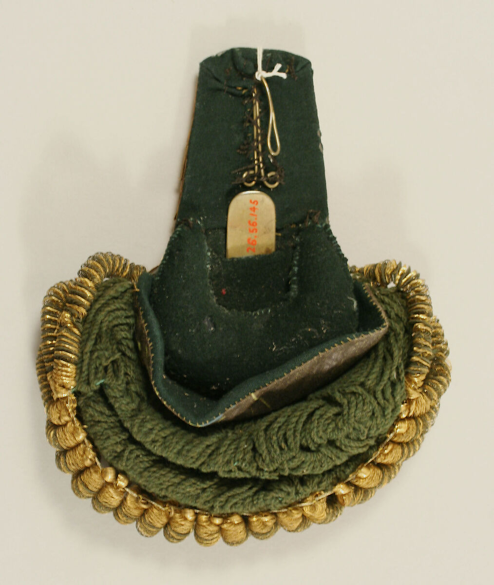 Epaulets, wool, metal, Italian