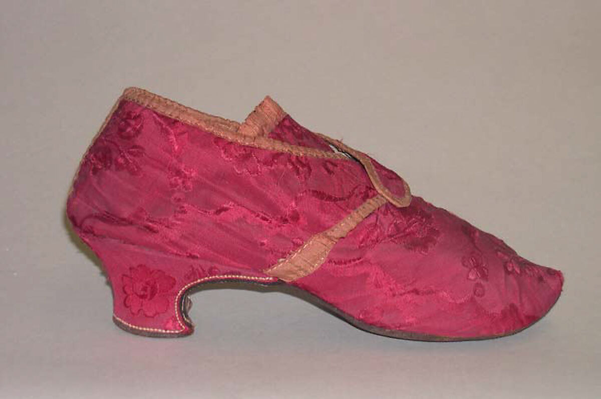 Shoes, silk, Italian 